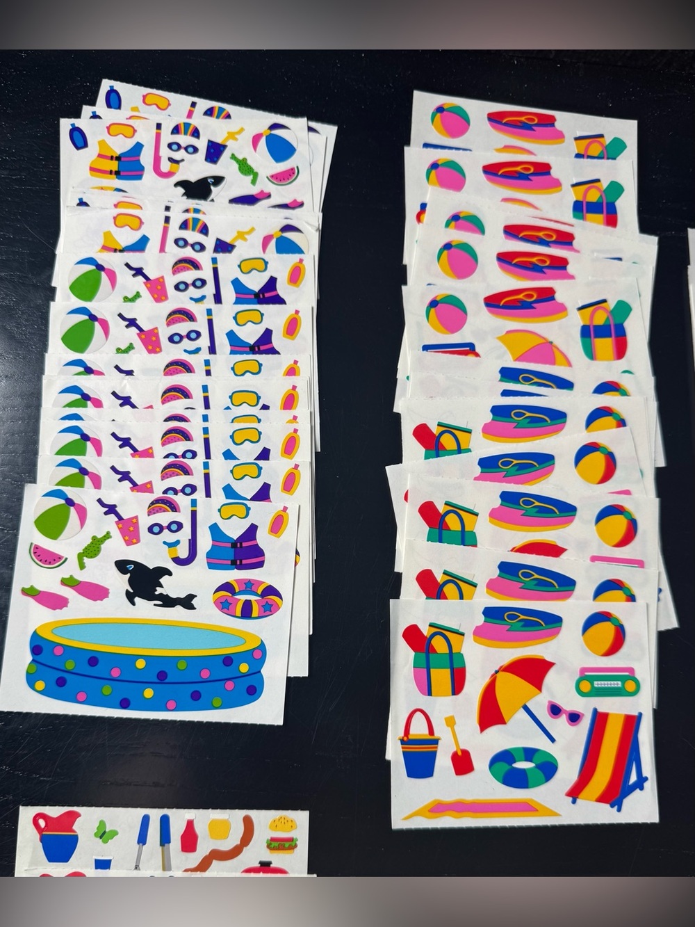 Creative Memories 65+ Sticker Lot Kids Trucks Swimming Beach 🏝️ Picnic Summer - Picture 9 of 10